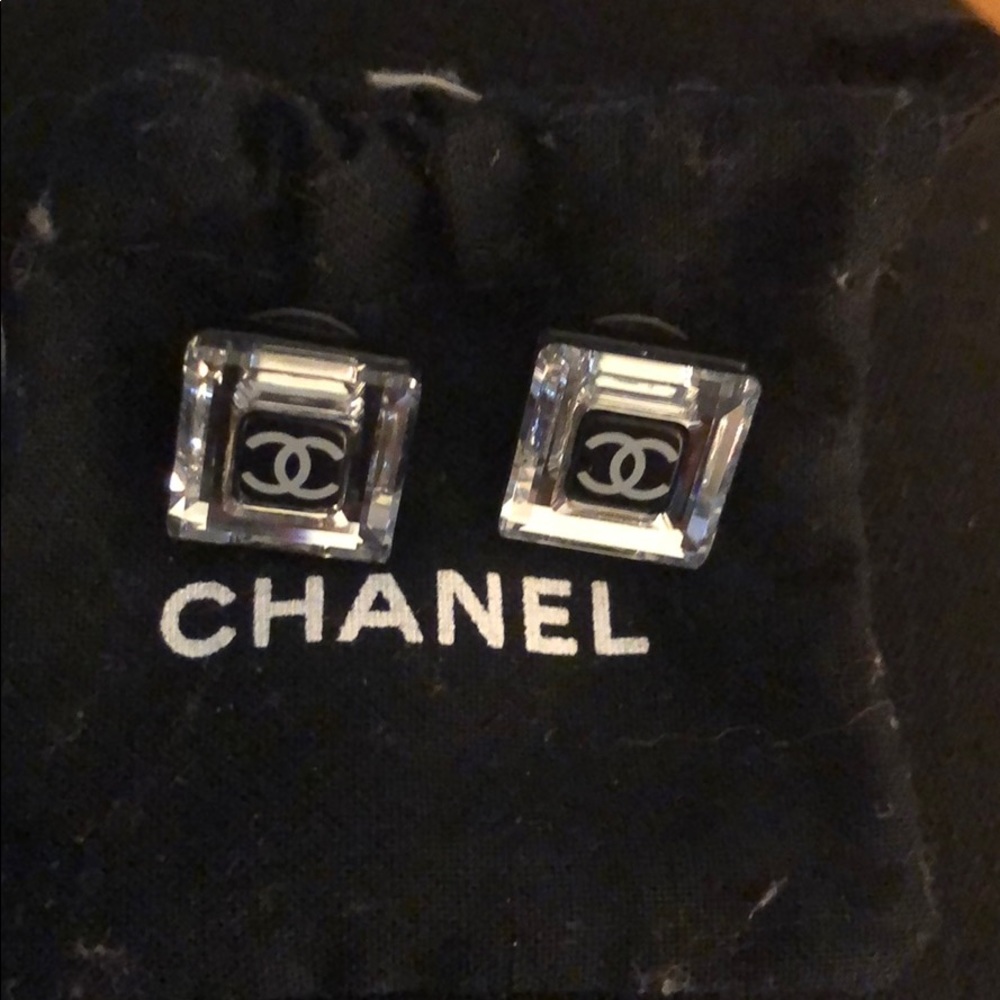 Chanel earrings for pierced ears